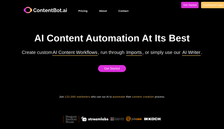 ContentBot.ai: AI Content Automation Tools