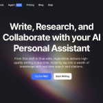 HyperWrite: AI Writing Assistant for Efficient Research & Collaboration