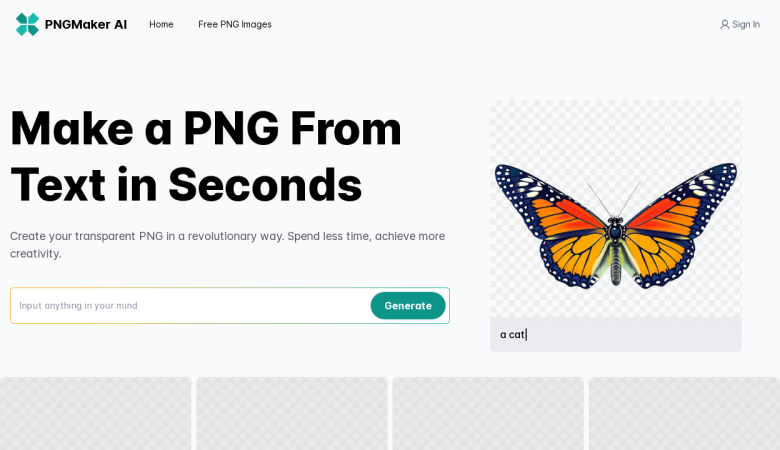 Pngmaker.ai: Instantly Generate Custom Transparent PNGs