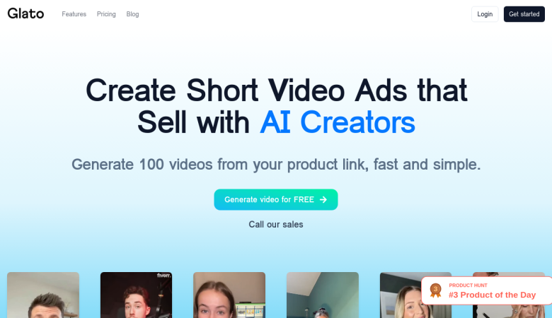 Glato AI: Transform Marketing with Rapid, Viral Video Creation