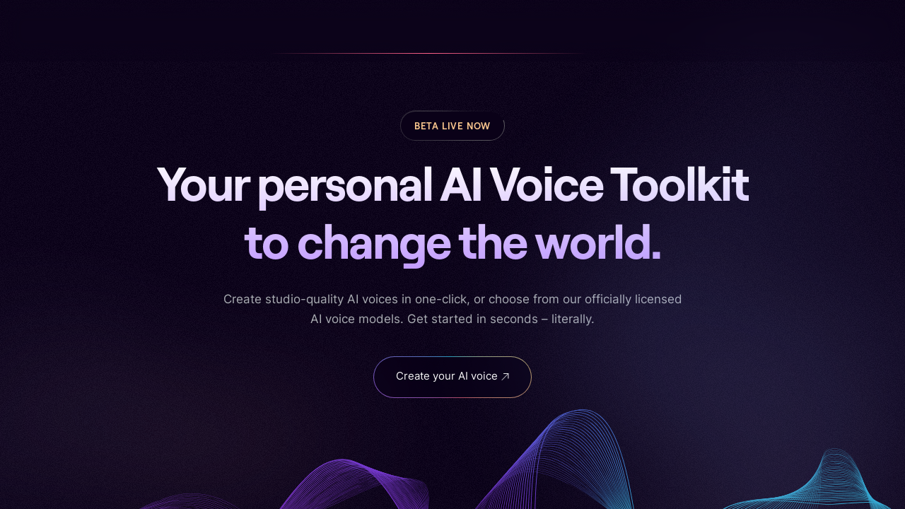 Revocalize.ai: AI Voice Toolkit for Musicians & Creators