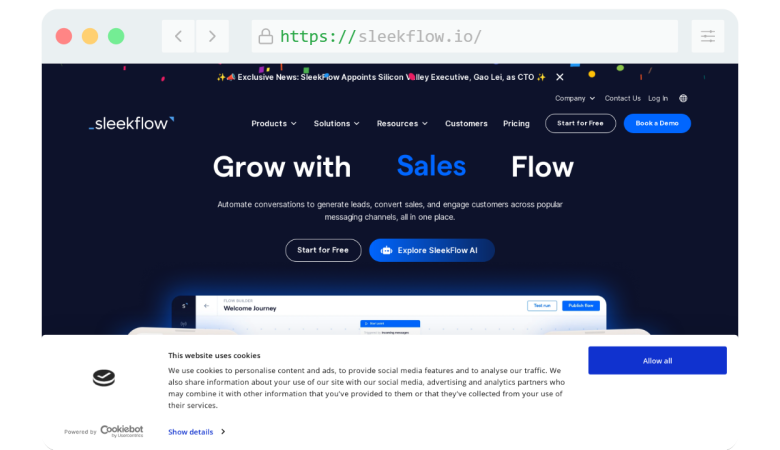 SleekFlow.io: Omnichannel Messaging for Business Growth