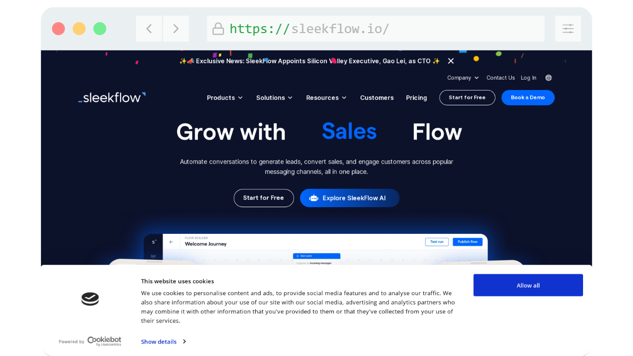 SleekFlow.io: Omnichannel Messaging for Business Growth