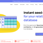 Snaplet: AI-Driven Database Seeding for Rapid Development