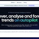 Trendtracker.ai: AI-Powered Strategic Intelligence Platform