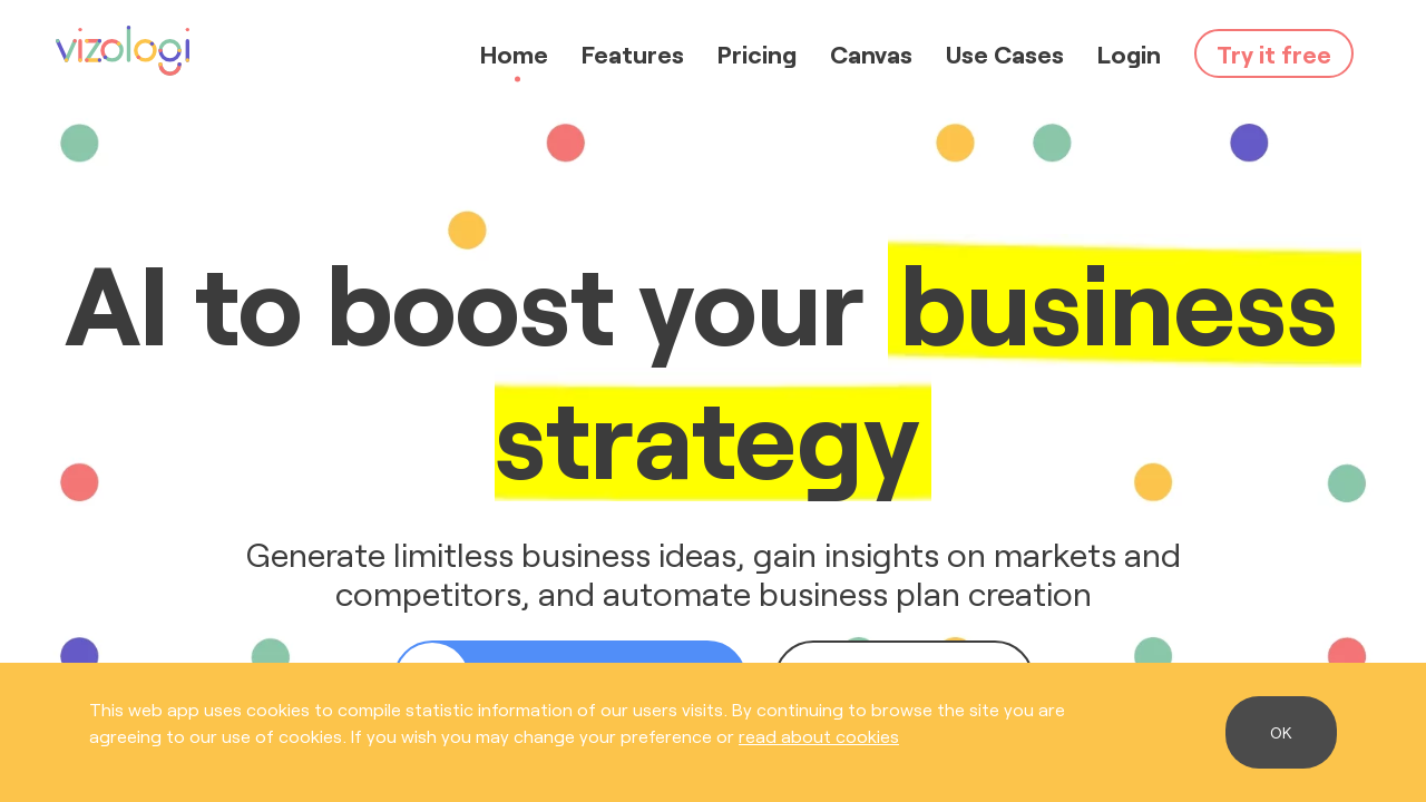 Vizologi: AI Tool for Business Strategy & Idea Generation