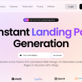 xPage.ai: Instant AI Landing Pages for E-commerce Success