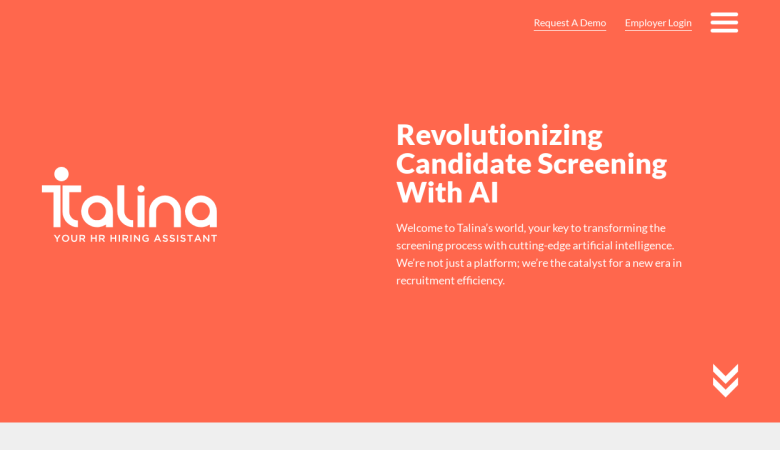 Talina: AI Candidate Screening for Recruitment Efficiency