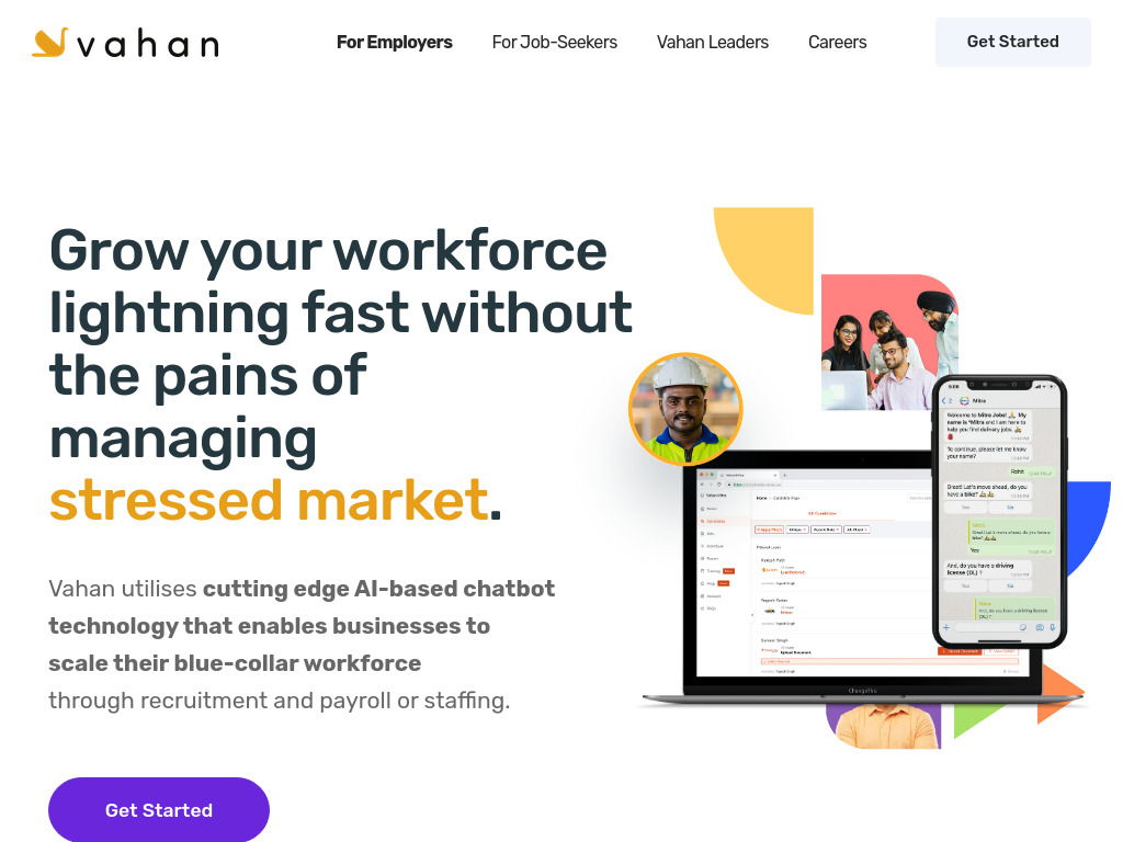 Vahan: Effortless Recruitment for Peak Season Needs