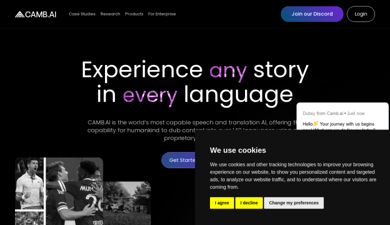 CAMB.AI: Powerful Technology for Multilingual Storytelling