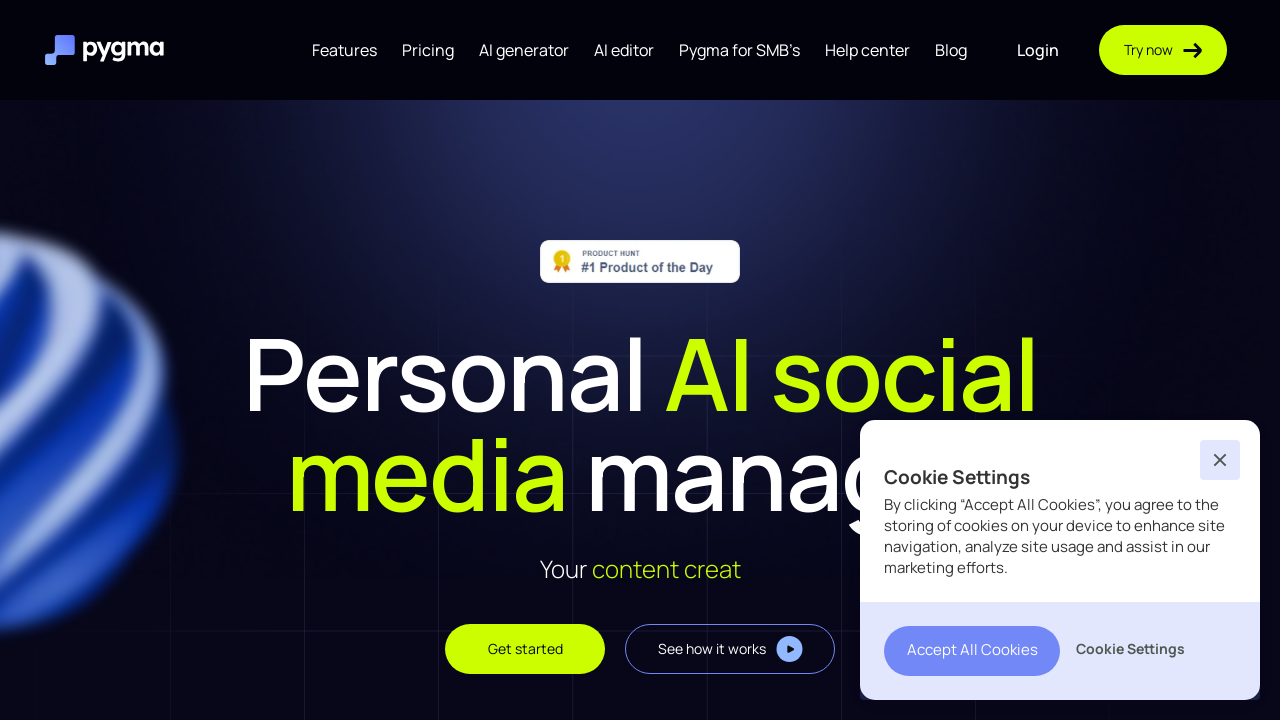 Pygma: Personal Copilot for Social Media Management