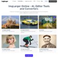 ImgLarger: AI Image Upscaler for Stunning Quality