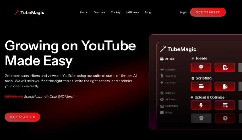 TubeMagic: Your AI Key to YouTube Growth