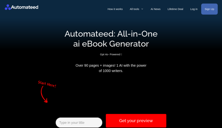 AutomateED: eBook Creates in Minutes, Workflows Simplified