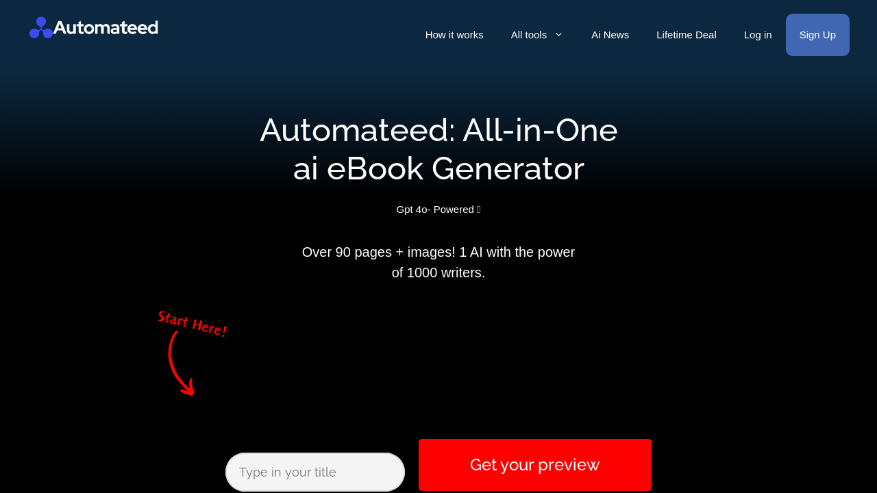 AutomateED: eBook Creates in Minutes, Workflows Simplified