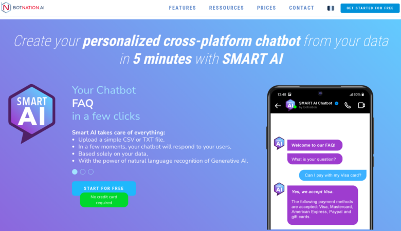 Botnation.ai: Affordable AI Chatbot for Business Growth