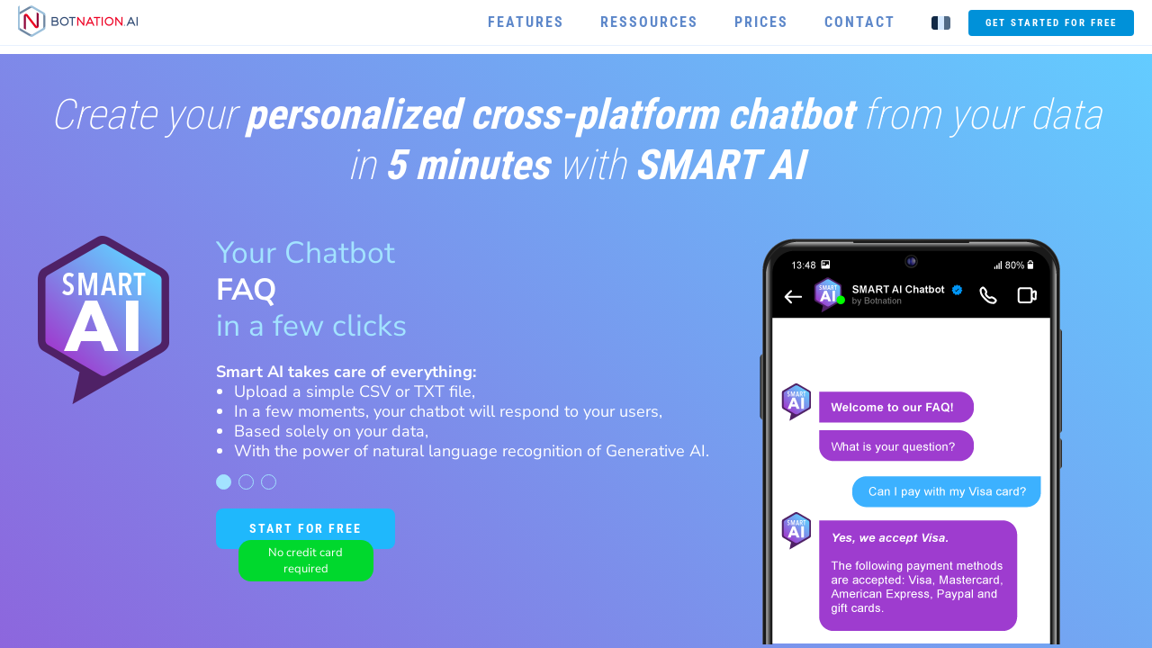 Botnation.ai: Affordable AI Chatbot for Business Growth