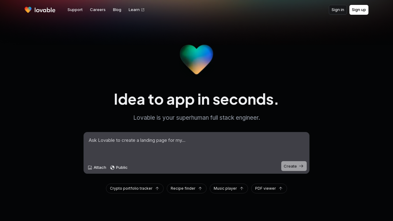 Lovable.dev: Build AI-Powered Web Applications Fast