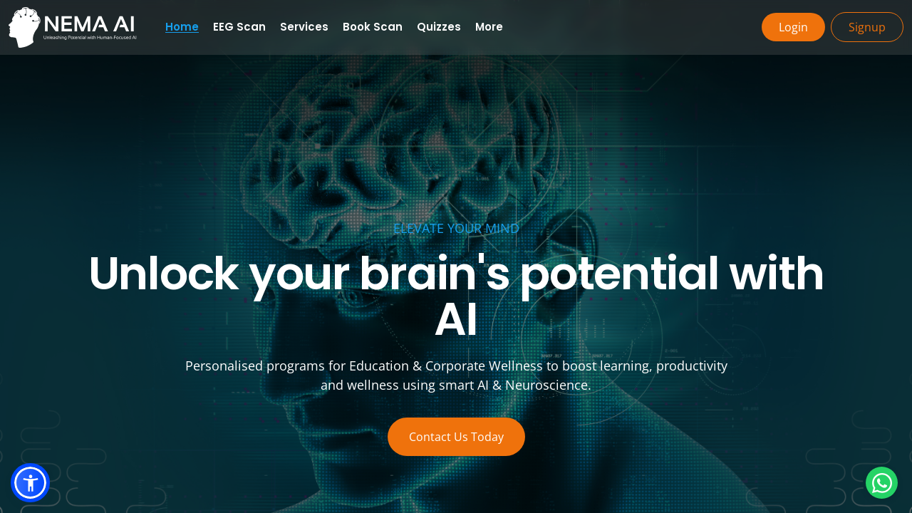 NEMA AI: Personalized Cognitive Training Solutions