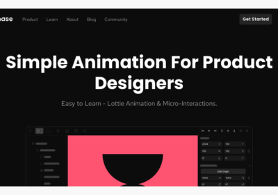 Phase: Simplify Animation for Product Designers