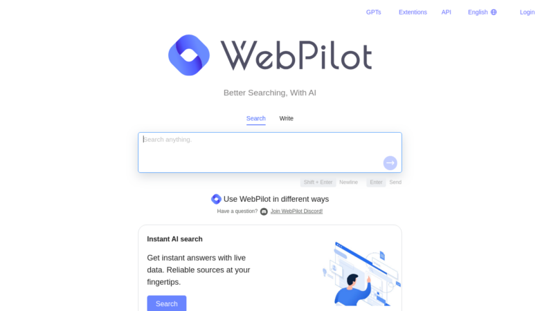 WebPilot.ai: AI Search, Writing & Integration Simplified