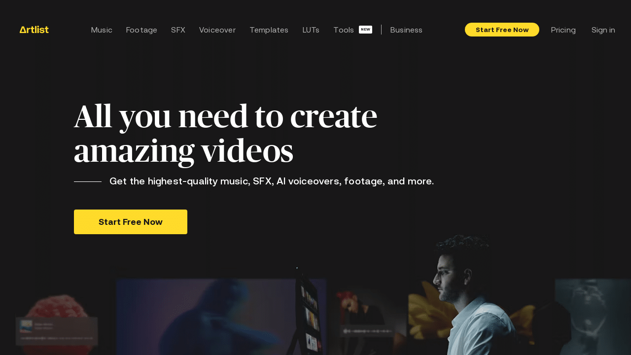 Artlist.io: Best Royalty-Free Music & Footage Platform 2025