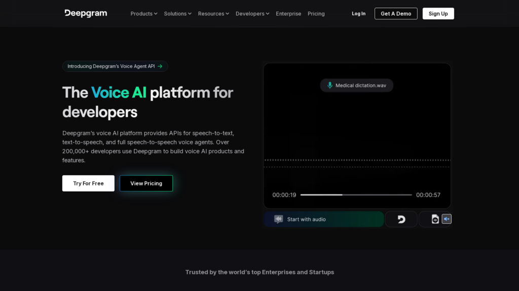 Deepgram: AI Speech Recognition & Transcription Tech