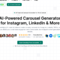 PostNitro.ai: AI Carousel Creator for Social Media Marketing