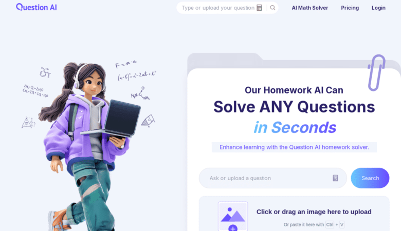 QuestionAI: AI-Powered Homework Solver for Student Success