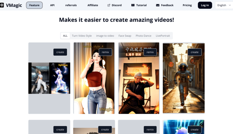 VMagic: AI Face Swap Transforms Video Creation Power