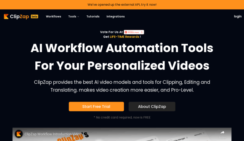 ClipZap.ai: Master AI Video Editing Workflow Automation Fast