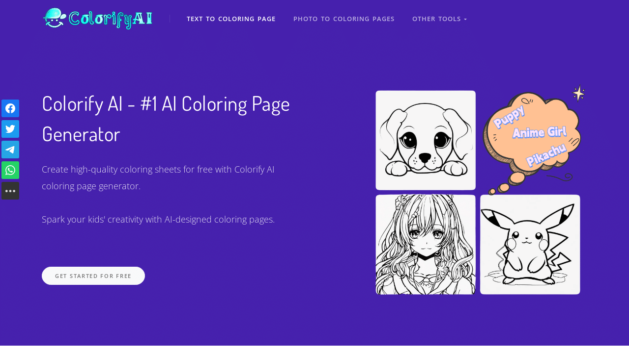 ColorifyAI: Free AI Coloring Page Generator Tool Review