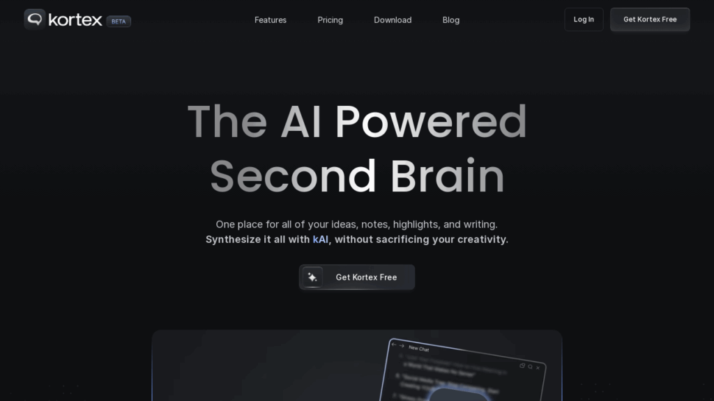 Kortex AI: Second Brain Platform For Content Creators