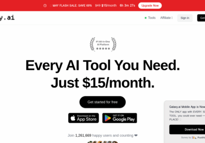 Galaxy.ai: Complete AI Suite for Content Creators 2025