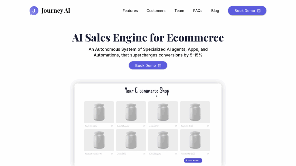 Journey AI: E-commerce Conversion Tool Boosts Sales