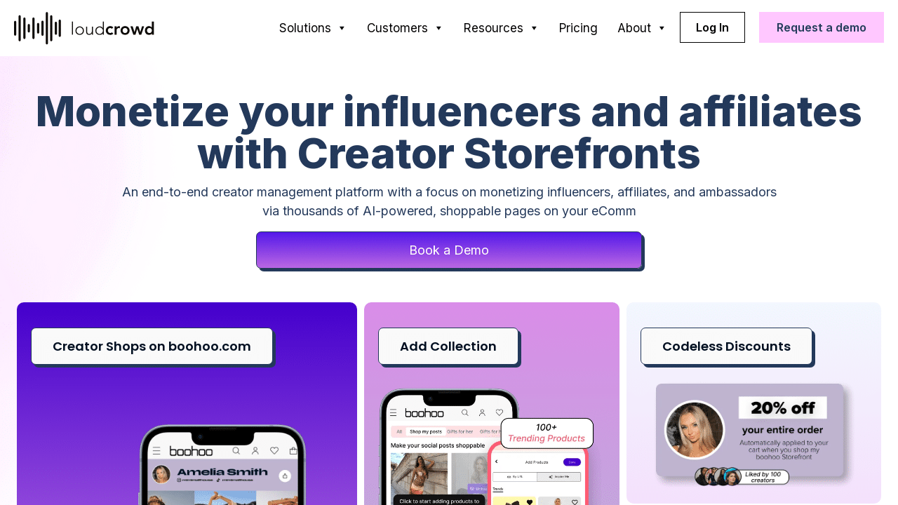LoudCrowd Storefronts: Boost E-Commerce Influencer ROI