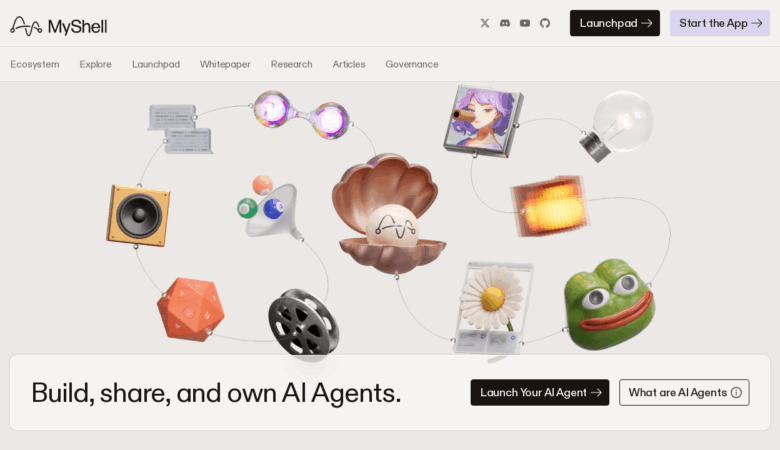 MyShell.ai: Build No-Code AI Agents With Blockchain Rewards