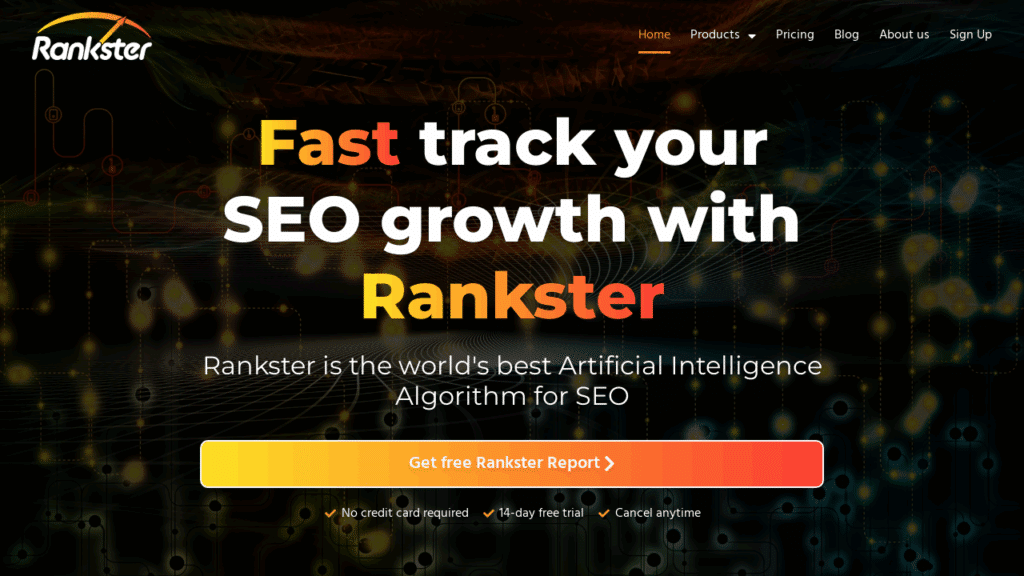 Rankster.AI: Data-Driven SEO Tool With Smart ML Algorithms