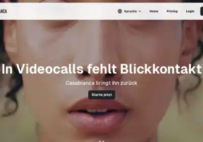 Casablanca.AI: Perfect Eye Contact for Virtual Meetings