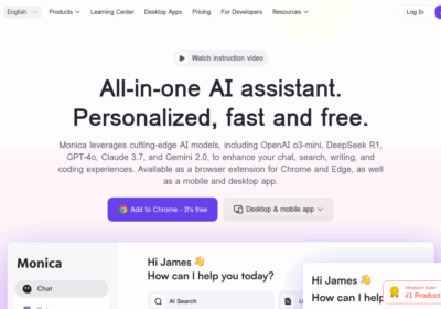 Monica.im: The Ultimate Multi-Model AI Assistant Tool