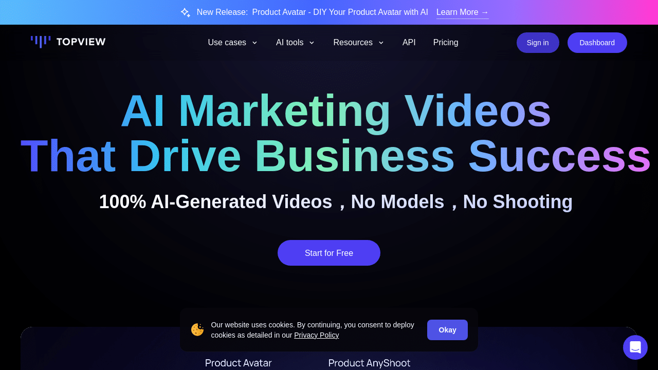 TopView AI: Marketing Videos Without Models or Filming