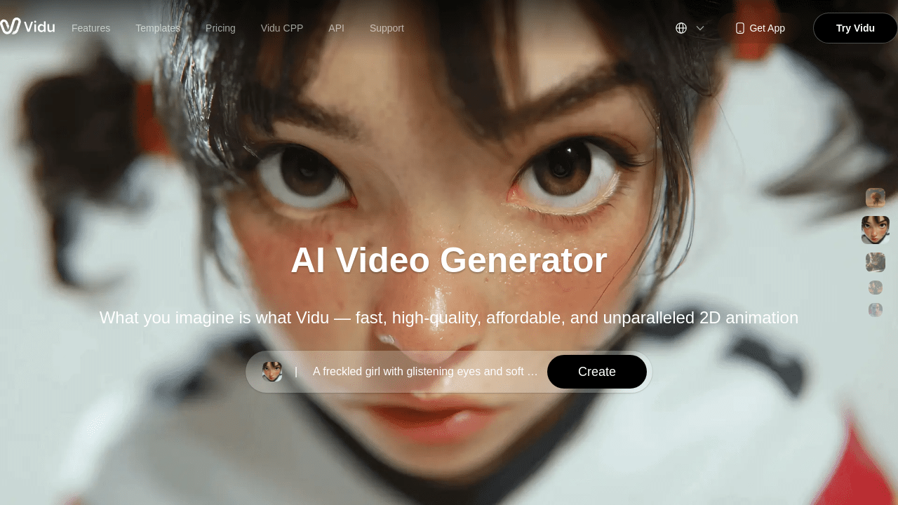 Vidu AI: Pro-Quality Videos from Text & Images in Seconds