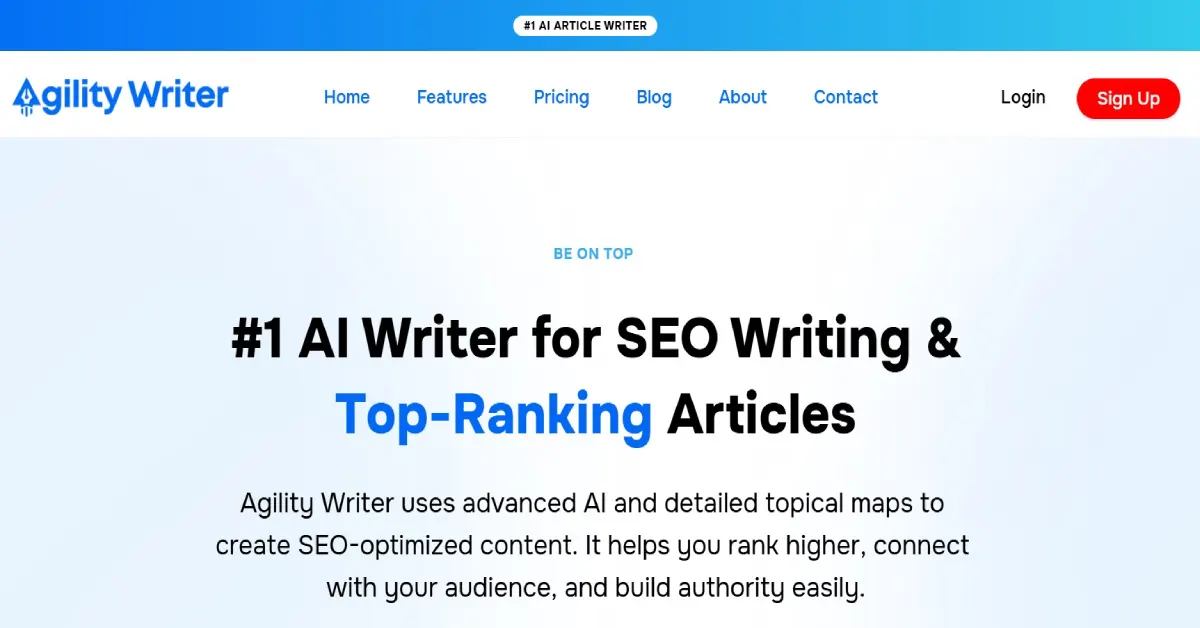 AgilityWriter.ai: Build No-Code SEO Agents That Actually Rank