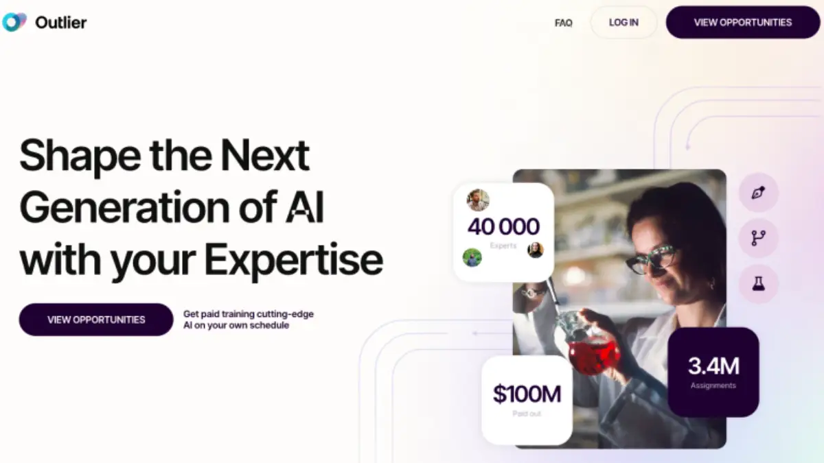 Outlier.ai: Expert-Led AI Training Platform Pays $25+/Hour